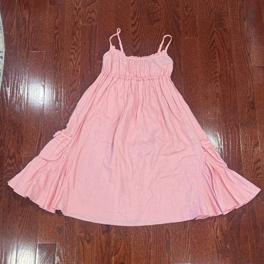 Juicy Couture Pink Linen Dress